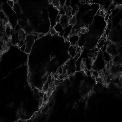 Naklejka premium Black marble natural pattern for background, abstract natural marble black and white