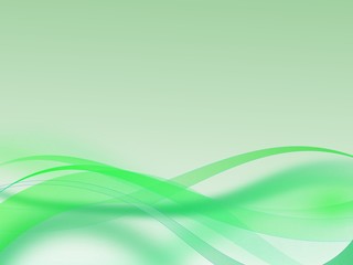 背景用画像　下側波模様　緑