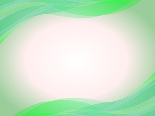 背景用画像　渦巻く波模様　緑