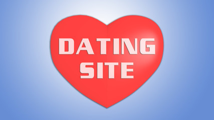 DATING SITE concept