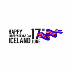 iceland independence day design