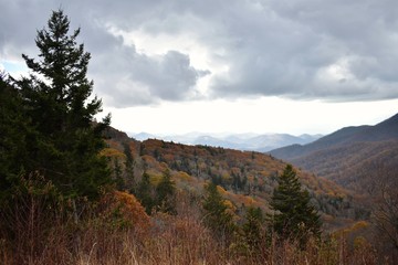 mountain landscape breathtaking blueridge