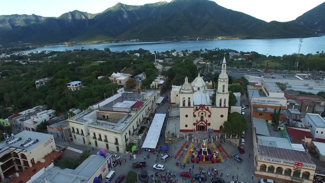 Santiago Nuevo Leon Aerial Drone Footage