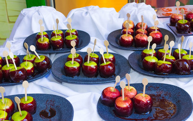 Food at a cruise ship