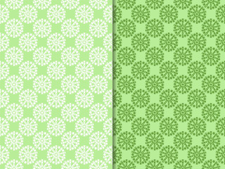 Geometric seamless pattern. Circles