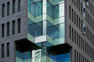Abstract modern building detail.