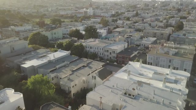 Aerial 4k HD Drone San Francisco Housing Crisis