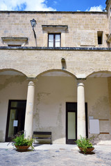 Aragonese castle nardò Salento Italy