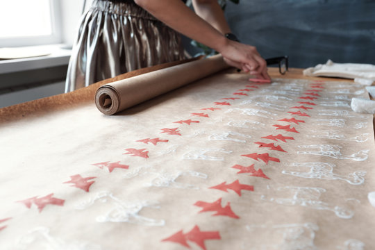 Kraft paper printing
