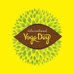 international yoga day poster