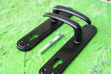 metal door handles