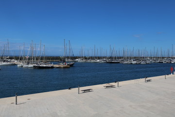 Port of Valencia Spain Mediterranean Sea