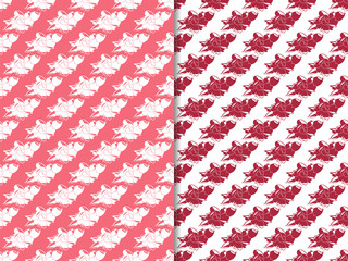 Fototapeta premium Geometric seamless pattern. Flower