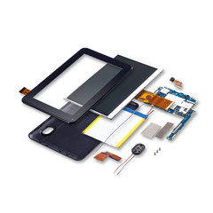 Explode view of digital tablet