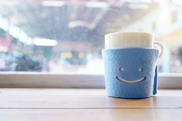 happy coffee cup
