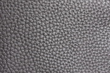 Gray natural leather texture