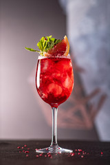 cocktail in the bar