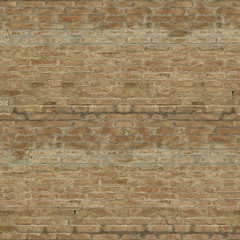 A Seamless rough Brick Wall Texture for backgrounds or materials