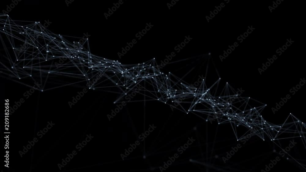 Poster mesh network concept.