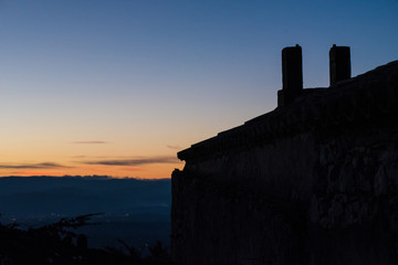 Fototapeta premium Ombre de cheminée