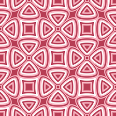 Fototapeta na wymiar Floral seamless pattern. Red colored background
