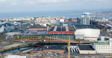 Fototapeta na wymiar Varvsstaden in Malmö