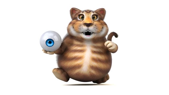 Fun cat - 3D Animation