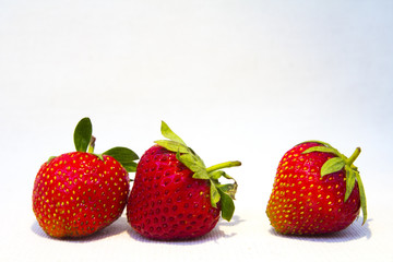 Fresh tasty red strawberry