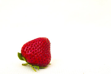 Fresh tasty red strawberry