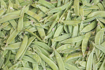 Zuckererbsen, formatf&uuml;llend