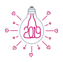 Vœux ampoule 2019 8