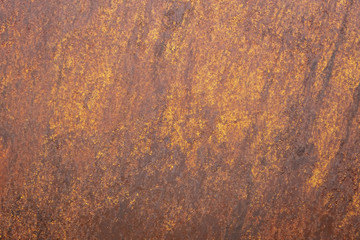 rusty metal background.