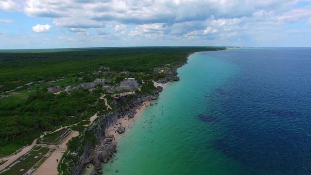 Tulum Aerial Drone Footage