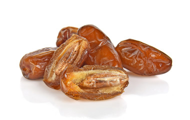 date palm  isolated on white background