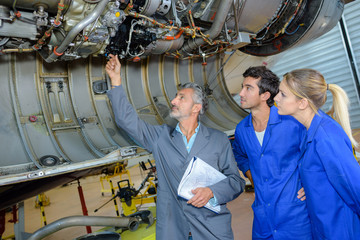 parts of the aircraft