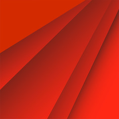 Obraz premium Abstract vector background with overlap red lines
