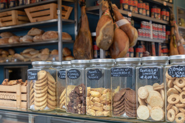 jar of cookies sold in farmer's market