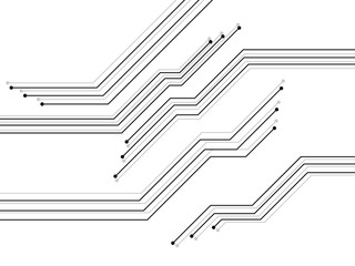 Circuit board, technology background, vector illustration eps 10
