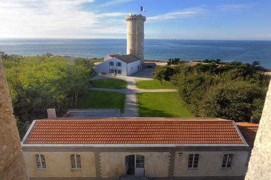 France, Atlantic coast, Ile de Re, old Tour des Baleines
