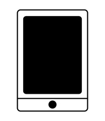 tablet device isolated icon vector illustration design