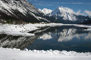 Medicine Lake Jasper National Park, Canadian Rockies