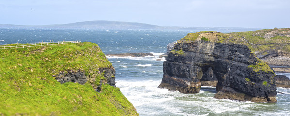 cliff walk at the virgin rock