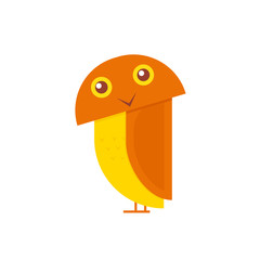 Owl flat icon