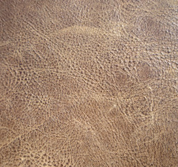 Light brown or beige shabby wrinkled leather texture, may be used as background