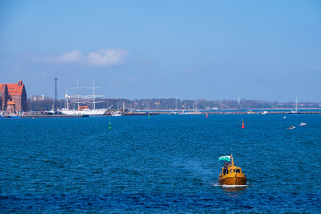Der Hafen von Stralsund