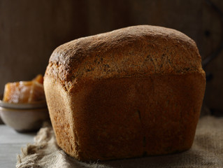 One loaf of rustic bread