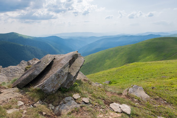 Fototapeta na wymiar Karpaty - ukrainian mountains