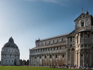 Obraz premium Pisa Cathedral and Baptistery