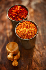 Ras el hanout and harissa spice mix