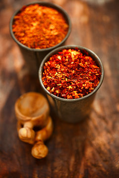 Harissa and Ras el hanout  spice mix